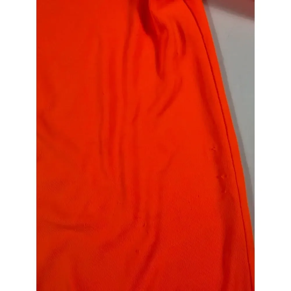 Mini Boden Shark Rash Guard Swim Trunks Set Orange Blue Size 6-7 year boys